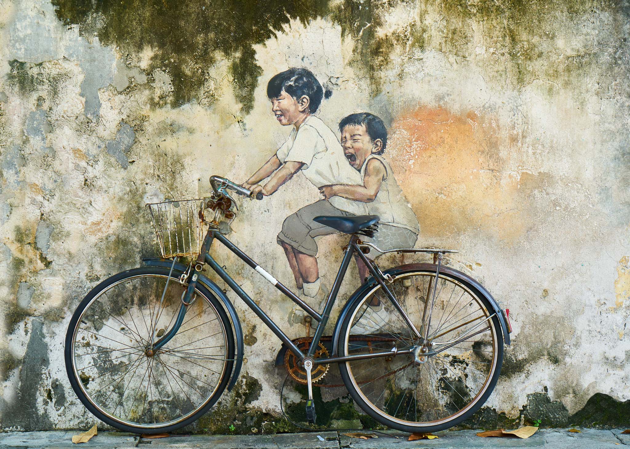 Vélo enfants grafitti art