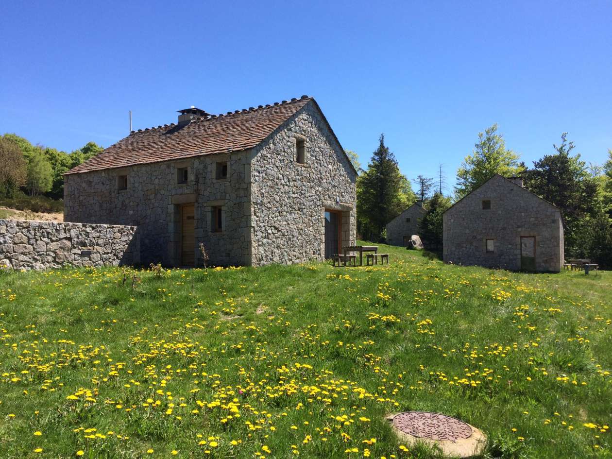 Mas de la barque, station du parc national des Cévennes