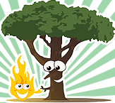 Mascotte & Arbre